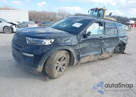 2021 Ford Explorer Xlt from USA, damaged, VIN 1FMSK8DH4MGB87480